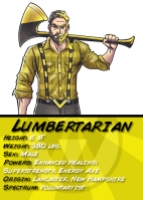 Lumbertarian Character Card
