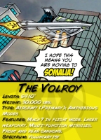 The Volroy Character Card
